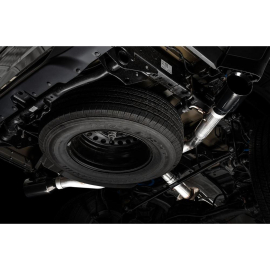 AWE 20-21 Jeep Gladiator JT 3.6L Tread Edition Cat-Back Dual Exhaust - Diamond Black Tip