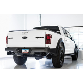 AWE 2017+ Ford Raptor 0 FG Performance Exhaust System - w/ Diamond Black Tips