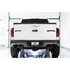 AWE 2017+ Ford Raptor 0 FG Performance Exhaust System - w/ Diamond Black Tips