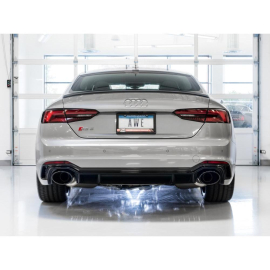 AWE Audi B9 RS5 Touring Edition Exhaust - w/ Diamond Black RS Tips