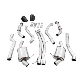 AWE Audi B9 RS5 Touring Edition Exhaust - w/ Diamond Black RS Tips