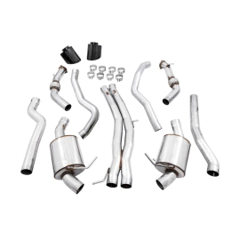 AWE Audi B9 RS 5 Sportback Touring Edition Exhaust-Non Resonated- Diamond Black RS Style Tips