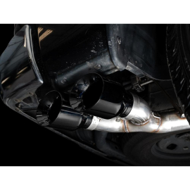 AWE 09-18 RAM 1500 5.7L (w/o Cutout) 0FG Single Side Exit Cat-Back Exhaust - Diamond Blk Tips