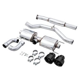 AWE Subaru BRZ / Toyota GR86 / Toyota 86 Touring Edition Cat-Back Exhaust- Diamond Black Tips