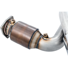 AWE Performance Exhaust and High-Flow Cat Sections for Porsche 991.2 Turbo - Stock Tips