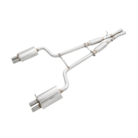 AWE Audi B7 S4 Touring Edition Exhaust - Polished Silver Tips