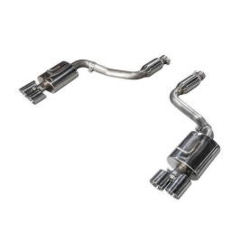 AWE Panamera 2/4 Touring Edition Exhaust (2014+) - Chrome Silver Tips
