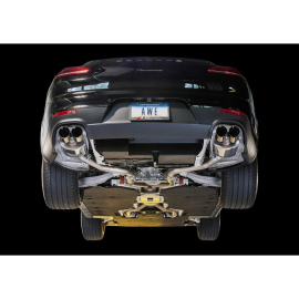 AWE Panamera 2/4 Touring Edition Exhaust (2014+) - Chrome Silver Tips