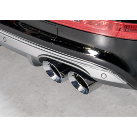 AWE Audi 8R SQ5 Touring Edition Exhaust - Quad Outlet Chrome Silver Tips