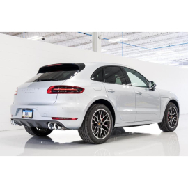 AWE Porsche Macan Touring Edition Exhaust System - Chrome Silver 102mm Tips