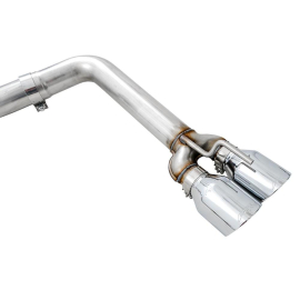 AWE 2015+ Dodge Challenger 6.4L/6.2L SC Track Edition Exhaust - Quad Chrome Silver Tips