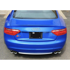 AWE Audi B8 S5 4.2L Touring Edition Exhaust System - Polished Silver Tips