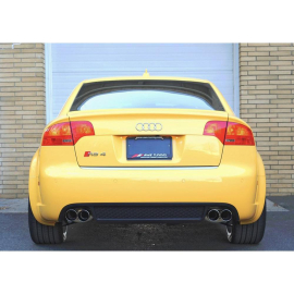 AWE Audi B7 RS4 Touring Edition Exhaust - Diamond Black Tips