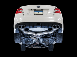 AWE 2015+ Subaru WRX VA Sedan Touring Edition Exhaust - Diamond Black Tips (102mm)