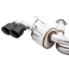 AWE 2020 Chevrolet Corvette (C8) Touring Edition Exhaust - Quad Diamond Black Tips