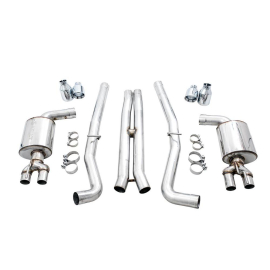 AWE 2015+ Dodge Challenger 6.4L/6.2L Non-Resonated Touring Edition Exhaust - Use Stock Tips