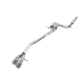 AWE Mk6 Jetta 2.5L Track Edition Exhaust - Polished Silver Tips