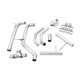 AWE 18-21 Volkswagen Jetta GLI Mk7 Track Edition Exhaust - Chrome Silver Tips (Fits OEM DP)