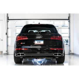 AWE Audi B9 SQ5 Non-Resonated Touring Edition Cat-Back Exhaust - No Tips (Turn Downs)