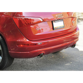 AWE Audi 8R Q5 3.2L Non-Resonated Exhaust System (Downpipe-Back) - Polished Silver Tips