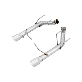 AWE S197 Mustang GT Axle-back Exhaust - Track Edition (Chrome Silver Tips)