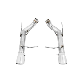 AWE S197 Mustang GT Axle-back Exhaust - Track Edition (Chrome Silver Tips)