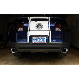 AWE S197 Mustang GT Axle-back Exhaust - Track Edition (Chrome Silver Tips)