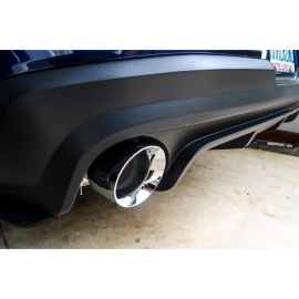 AWE S197 Mustang GT Axle-back Exhaust - Track Edition (Chrome Silver Tips)