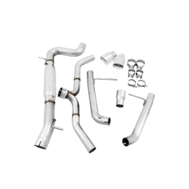 AWE VW MK7 Golf Alltrack/Sportwagen 4Motion Track Edition Exhaust - Polished Silver Tips