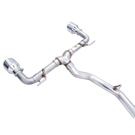 AWE Subaru BRZ / Toyota GR86 / Toyota 86 Track Edition Cat-Back Exhaust- Chrome Silver Tips