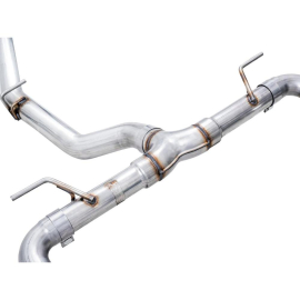 AWE Subaru BRZ / Toyota GR86 / Toyota 86 Track Edition Cat-Back Exhaust- Chrome Silver Tips