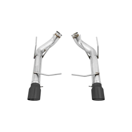 AWE S197 Mustang GT Axle-back Exhaust - Track Edition (Diamond Black Tips)