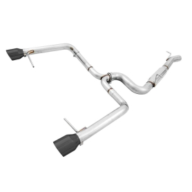 AWE VW MK7 Golf Alltrack/Sportwagen 4Motion Track Edition Exhaust - Diamond Black Tips