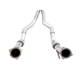 AWE Audi B9.5 RS5 Sportback Non-Resonated Track Edition Exhaust - RS-Style Diamond Blk Tips