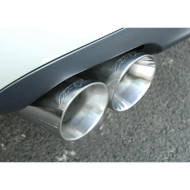 AWE Audi B7 S4 Track Edition Exhaust - Polished Silver Tips