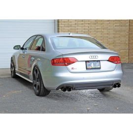 AWE Audi B8 / B8.5 S4 3.0T Track Edition Exhaust - Chrome Silver Tips (90mm)