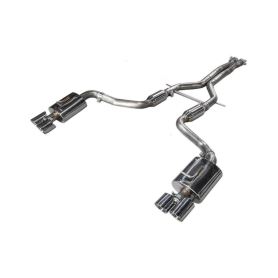 AWE Panamera 2/4 Track Edition Exhaust (2014+) - Chrome Silver Tips