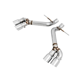 AWE 16-19 Chevrolet Camaro SS Axle-back Exhaust - Track Edition (Quad Chrome Silver Tips)