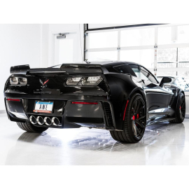 AWE 14-19 Chevy Corvette C7 Z06/ZR1 (w/o AFM) Track Edition Axle-Back Exhaust - Chrome Tips