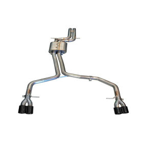 AWE Audi B8 S5 4.2L Track Edition Exhaust System - Diamond Black Tips