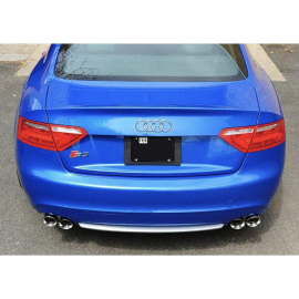 AWE Audi B8 S5 4.2L Track Edition Exhaust System - Diamond Black Tips