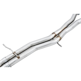 AWE Audi B9 S5 Sportback Touring Edition Exhaust - Non-Resonated (Black 102mm Tips)