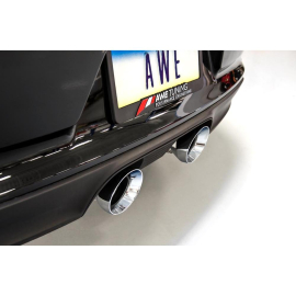 AWE Porsche 911 (991.2) Carrera / S SwitchPath Exhaust for PSE Cars - Chrome Silver Tips