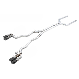 AWE 18-19 BMW F90 M5 SwitchPatch Cat-Back Exhaust- Black Diamond Tips