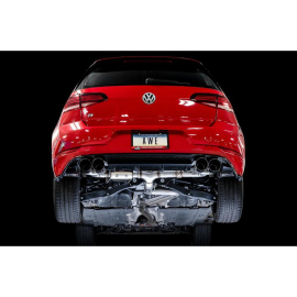 AWE MK7.5 Golf R SwitchPath Exhaust w/Diamond Black Tips 102mm