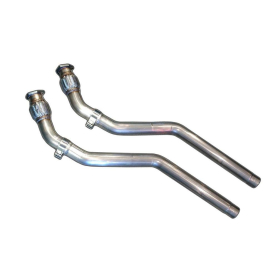 AWE Audi B8 4.2L Non-Resonated Downpipes for S5