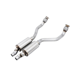 AWE Audi 8R 3.2L Resonated Downpipes for Q5