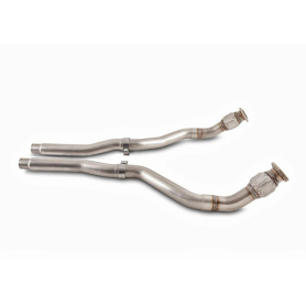 AWE Audi 8R 3.0T Non-Resonated Downpipes for Q5 / SQ5