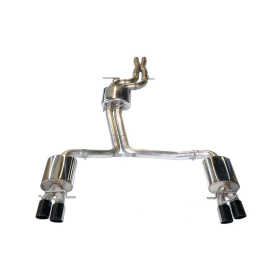 AWE B8 / B8.5 S5 Cabrio Touring Edition Exhaust - Resonated - Diamond Black Tips