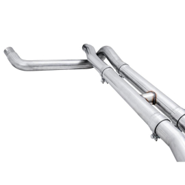 AWE 0FG Catback Exhaust for Silverado ZR2/Sierra AT4X - Dual Bashguard (No tips)